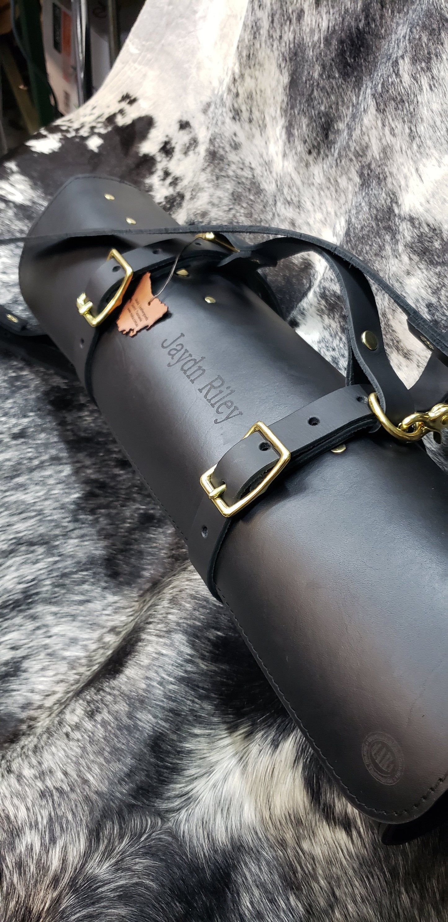 Knife rolls, leather knife roll, minute wrap .